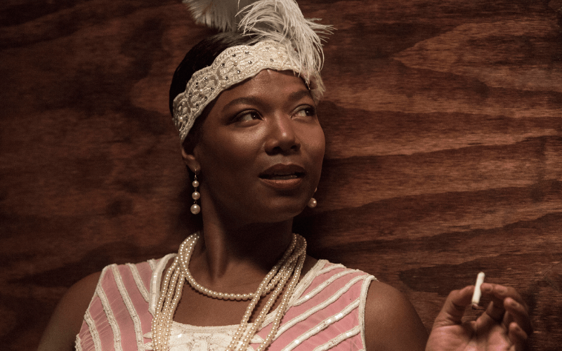 Queen Latifah as Bessie Smith in the film Bessie.